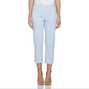 CeCe Stripe Seersucker Slim Pants